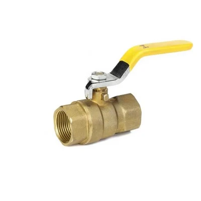 Robinet à tournant sphérique de gaz en laiton d'OEM